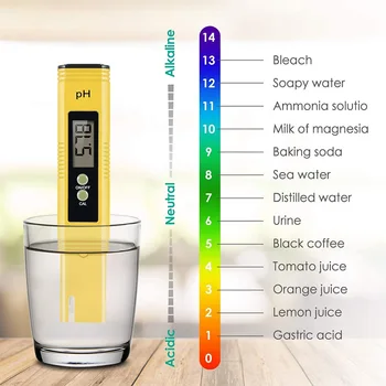 Digital Tester PH Metru Precizie 0.01 pentru Aquarium Pool Vin Urină și Filtru de Calitate a Apei Pureit Metru TDS Tester