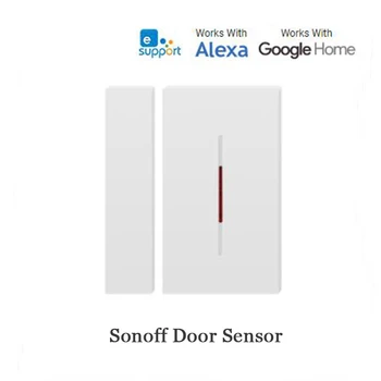 SONOFF RF Pod 433MHZ Wifi Ușă Fereastră Senzor de Mișcare DW1 Detector Wireless de Automatizare Acasă Inteligent Sistem de Securitate Alexa Google
