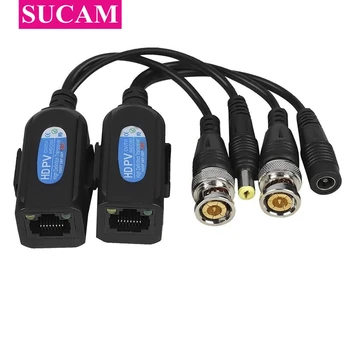 5Pair/lot 8MP Video BNC Putere Balun Conector RJ45 pentru 2MP 4MP de 5MP, 8MP CVI/TVI/AHD Sistem de Accesorii