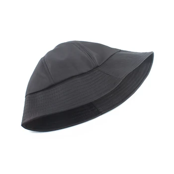 Vara Pălării de Soare Pentru Femei-coreean Pliabil Negru Pălărie Găleată Nouă în formă de clopot Pescar Pălărie de Moda Casual Găleată cu Capac