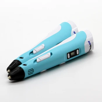Myriwell Original RP-100B Imprimare 3D Pen 1,75 mm ABS Smart 3D Desen Pixuri Cu Filament LED Display pentru Copii Cadouri
