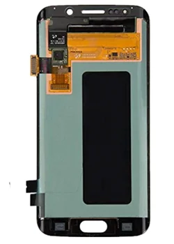 Original Cu Arde umbra LCD Pentru SAMSUNG GALAXY S6 edge G925 SM-G925F G925F G925FD Display și Touch Ecran Digitizor de Asamblare