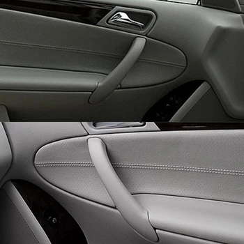 Auto Frontal Stanga Dreapta Interior Ușa Trageți Mânerul Capacului Set Auto Accesorii De Interior Pentru Mercedes Benz C Class W203 2000-2007