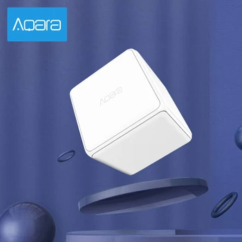 Aqara Cub Magic Remote Control Zigbee Versiune Controlate De Șase Acțiuni Dispozitiv Magic Cube De Muncă Cu Mi App Acasă Pentru Casa Inteligentă
