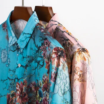 2020 Maneca Scurta Barbati Sociale Cămașă De Vară Streetwear Casual Hawaiian Floral Shirt Mens Rochie Slim Regulat Haine De Moda 2032
