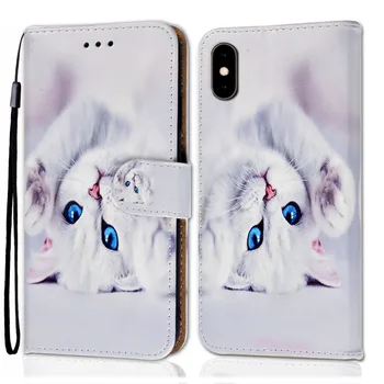Baieti Copii Fete Minunate Telefon Pungă De Caz Pentru Samsung Galaxy J6 Plus 2018 J530 J510 J5 2017 Acoperi Animal De Flori Pisica Tigru, Cal, Urs