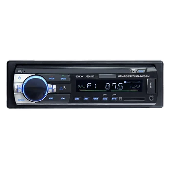 ForJSD520 ISO 12V Auto Bluetooth Stereo In-dash 1 Din FM Aux Suport Mp3/MP4 USB MMC WMA intrare AUX TF Jucător de Radio