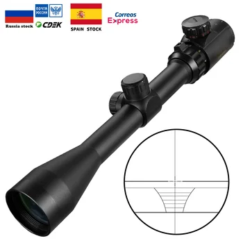 Vânătoare de Aplicare Riflescope Aur 3-9x40 EG Rosu/verde Aprins Militare Optic Vedere Cerb Lunetist Riflescope domeniul de Aplicare Mildot