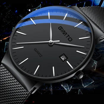 Reloj hombre Mens Ceasuri de Top de Brand de Lux Ceas de Aur pentru Bărbați Sport Impermeabil Cuarț Ceas Ultra Subțire Ceas relogio masculino