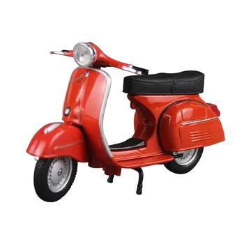 Maisto 1:18 12 stiluri scuter Piaggio aliaj model Vespa Vespa model de motocicleta Roman holiday Colectarea de cadouri