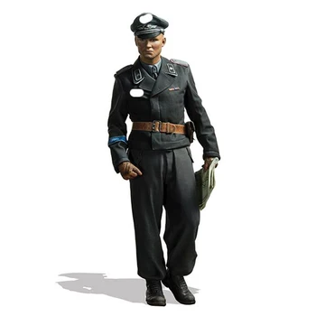 1/35 ofițer, cifra de Rășină Kit Model de-al Doilea Război Mondial, aviația germană divizie blindată, unassambled fara pictura