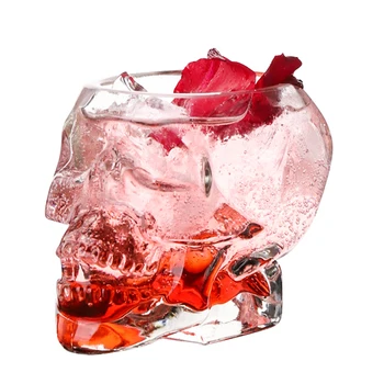 Sticla de apa кружка Cap de Craniu Lichior Sticla de Vin Gotic de Sticlă, de uz Casnic Ustensile Bar Băuturi Tacamuri Whisky Vin Craniu Cupa