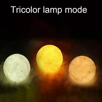 880mL Umidificator Moon 3D, Lampa Aroma de Ulei Esential Difuzor Purificator de Aer Filtru de Ceață Luna Lampă Lumina de Noapte Decor Acasă