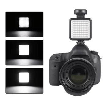De înaltă Calitate, Viață Lungă 5.5 W 800lm 6000K Mini Portabil 49 Video cu LED-uri de Lumină Lampă Fotografice, Fotografie de Iluminat pentru Camera de Fotografie