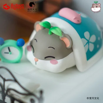 Cadou autentic ACTOYS Hamster Flaut Serie Cutie și Ou de Lucru Desktop Drăguț Decor la Modă Jucării