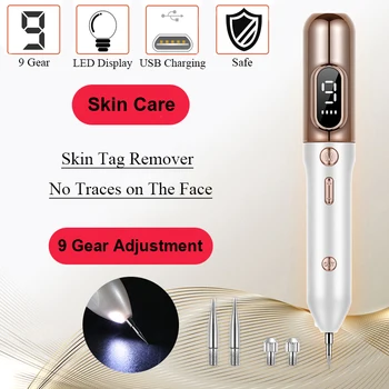 Pielea Tag Remover LCD Plasma Pen LED-uri de Iluminat cu Laser Tatuaj de Ștergere Aluniță Mașină de Îngrijire a Feței Pistrui Neg Dark Spot Remover Frumusete