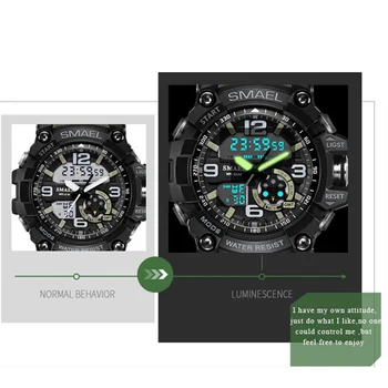 Ceasuri de moda Bărbați G Sytle Sport Ceasuri Analog Cuarț ceas cu LED-uri Impermeabil de Brand S-Șoc a Armatei Ceasuri Digitale Montre Homme