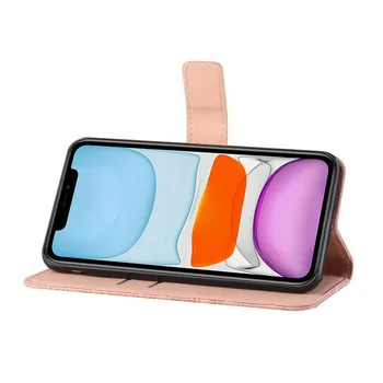 Piele Flip-Caz Pentru iphone 11 12 Pro Max Mini XR XS X Caz Portofel cu Slot pentru Card de Telefon Acoperă Pentru iphone SE 2020 8 7 6 Plus 6S Cazuri
