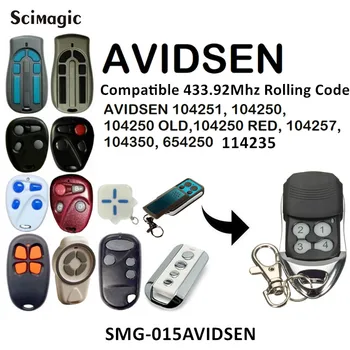 Compatibil AVIDSEN 104251 104250 104250 ODL 104250RED Telecomanda 433.92 MHz Transmițător Usa de Garaj de la Distanță de Control Replicator