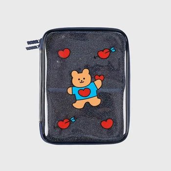 IPad pro sac de Depozitare 2020 nou urs drăguț fete de moda 7.9 9.7 10.5 inch Transparent air2/3/iPad 4 5 6 7 comprimat sac de maneca
