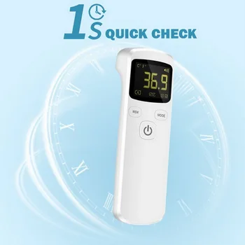 Junejour Baby Termometru cu Infrarosu Digital LCD de Măsurare a Corpului Ureche Frunte Non-Contact pentru Adulți Febra IR Copii Termometro 1buc