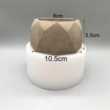 Diamant Oală Forme de Geometrie Forme Concrete pentru Ghiveci DIY Ciment Dragoste Ipsos Ghiveci Matrite
