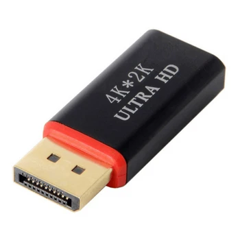 DP sex Masculin la HDMI de sex Feminin Cablu Convertor Adaptor Video conector Audio 4k potrivit pentru MacBook Pro Air