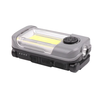 XPG+COB de Urgență Lumina de Lucru Pliere netic Lanterna cu Baterie Built-in USB Lampă de Lucru