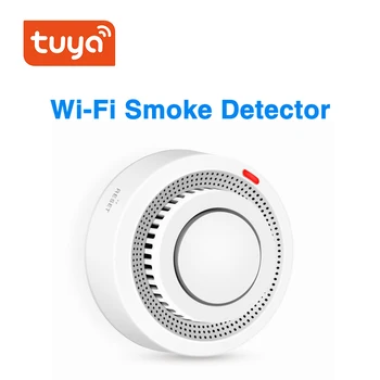 Tuya wifi Detector de Fum Fum WiFi Alarma de Fum casa Combinație de Alarmă de Incendiu sisteme de Securitate, Pompieri, Protecție împotriva Incendiilor