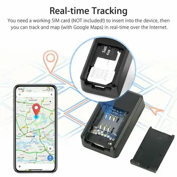 GF07 Mini GPS Tracker Auto Controlate de Voce de Înregistrare de apel invers de Poziționare Tracker Localizare Auto Magnetic GPS