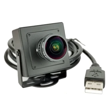 2MP USB Webcam HD 1080P Mini CMOS OV2710 UVC OTG 170degree Obiectiv Fisheye cu Unghi Larg de Securitate CCTV USB2.0 Camera