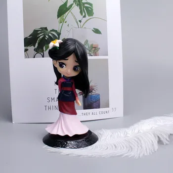 Newst 14cm Autentic Disney MULAN Acțiune Figura Jucării PVC Filmul Figura Model mulan Printesa de Colectare de Jucării pentru Copii Cadouri