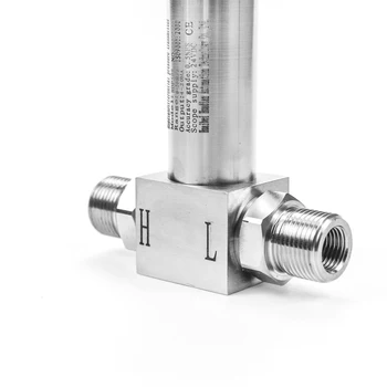 Mici senzorului de presiune diferențială pentru apa ulei 0-5V 24Vdc complet din oțel inoxidabil transmițător