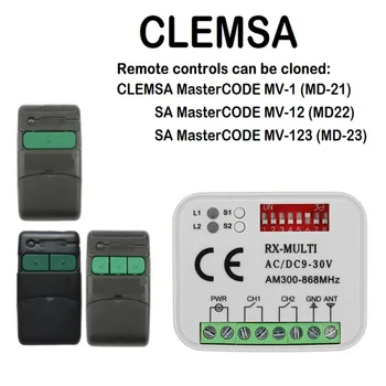 Pentru CLEMSA MUTAN COD 433,92 MHz telecomanda Receptorului de rulare cod MASTERCODE MV1 MV12 MV123 poarta de control CLEMSA 433,92 MHz com