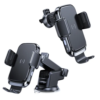 15W Masina Încărcător Wireless Qi Pentru iPhone inducție usb mount Automat de Prindere Rapid Wirless de Încărcare Pentru iphone 11 Samsung SIKAI