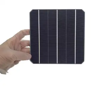200W mono panou solar diy kituri de înaltă eficiență 20.5% celule solare monocristaline 0,5 V 5.099 W/buc Un grad 40pcs/Lot