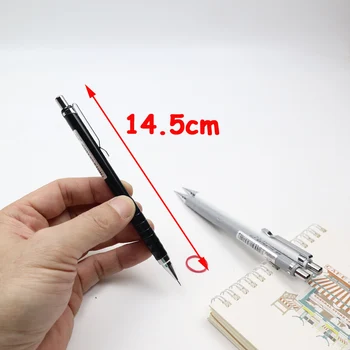 3Pcs 0,3 mm Creion Mecanic Trimite 2 Cutie Creion Rezerve de Metal, Peniță Automate Creion Pentru Pictură Și Scris, Rechizite