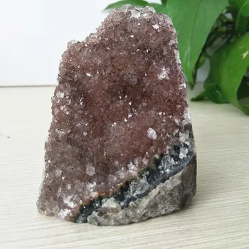 Piatra naturala colorate geode de ametist cristal de cuarț cluster piatră Brută minerale decor acasă display varietate de cristale de culoare