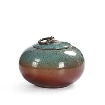 Chineză Tradițională Cutie De Ceai Clasic De Ceai Borcan Ceramica Ceai Kung Fu Caddies Mini Sticla Multifunctionala Recipient Sigilat Bomboane Borcan