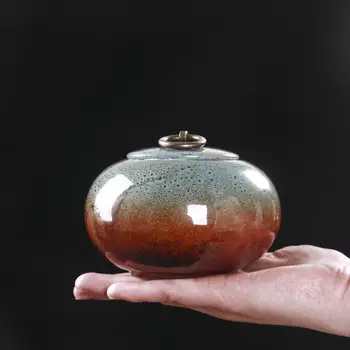 Chineză Tradițională Cutie De Ceai Clasic De Ceai Borcan Ceramica Ceai Kung Fu Caddies Mini Sticla Multifunctionala Recipient Sigilat Bomboane Borcan