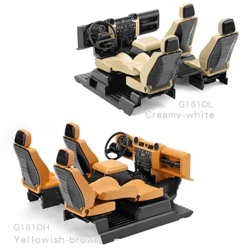 Mare Simulare de Control Central Scaunul Interior Set Kit pentru TRX4 Land Rover Defender RC Șenile Mașină DIY Upgrade Piese de Modificare