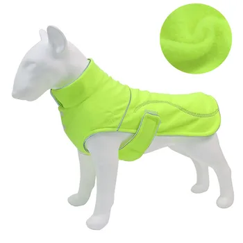 S-5XL Culori Solide Reflectorizante Piept Ham pentru întreprinderile Mici Mijlocii Mari Câini Moda Iarna Cald Câine Veste Animale de companie Windproof Haine
