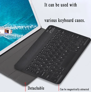 Bluetooth Tastatură Pentru Lenovo Tab M10 HD Plus P11 Pro arabă, ebraică, spaniolă, rusă, portugheză, coreeană Backlit Keyboard Mouse-ul