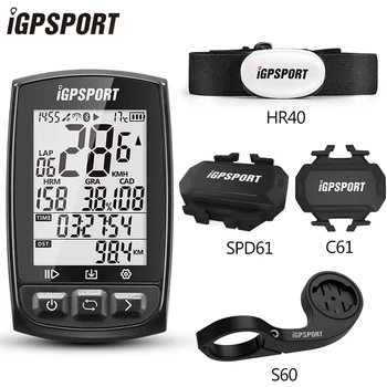 IGPSPORT ANT+ Calculatorul de Ciclism Bluetooth 4.0 BLE IPX7 rezistent la apă Wireless Calculator de Biciclete Biciclete Sensibile GPS Vitezometru Cadență