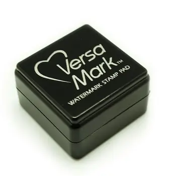 Tsukineko VM-001 VMS VersaMark Pigment Tusiera Clar Filigran Stamp Pad Japonia