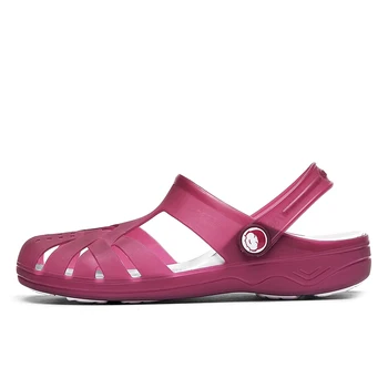 Vara Femeile Saboți De Înot Jeleu Pantofi Grădină Sandale Papuci Aluneca Pe Fata De Plaja Pantofi De Moda Slide-Uri În Aer Liber