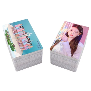 100BUC/Set KPOP IZONE Nou Album Jurnal Photo Card Carduri PVC Self-Made LOMO Card Photocards Pentru Fanii Colectiv