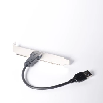 Noua Placa de baza USB 3.0, UN Bărbat Port USB Type-C de sex Feminin Port Cablu de Extensie Placa de baza Panou cu Slot PCI Placa Suport de 20cm