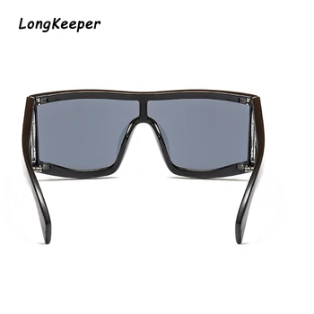 LongKeeper brand de designer pentru femei ochelari de soare Retro Cristal Steampunk Ochelari de Oameni oglindă de sol de los hombres UV400