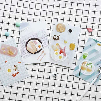 30buc au micul dejun cu stil card multi-utilizare ca Scrapbooking invitatie la petrecere DIY cadou card de mesaj carte poștală